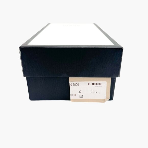 Gucci Horsebit Loafers EU 37 US 7 Black Leather Kira Flat Slip On Shoe Buckle - Picture 13 of 14